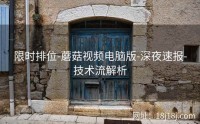 限时排位-蘑菇视频电脑版-深夜速报-技术流解析