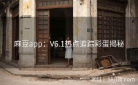麻豆app:V6.1热点追踪彩蛋揭秘