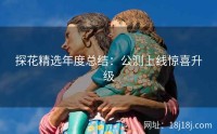 探花精选年度总结:公测上线惊喜升级