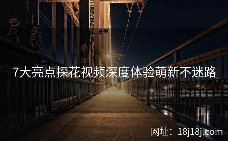 7大亮点探花视频深度体验萌新不迷路