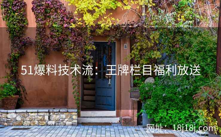 51爆料技术流：王牌栏目福利放送